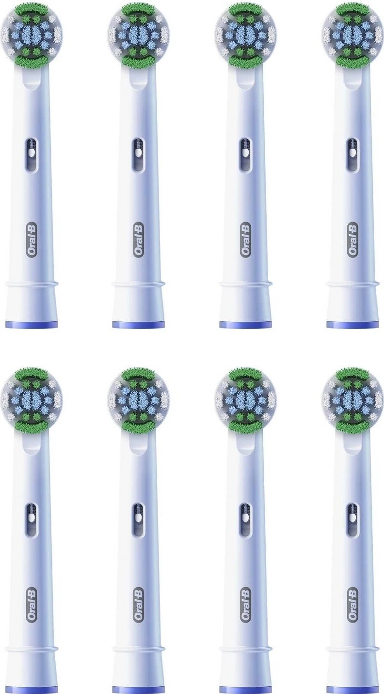 Koka furçe për pastrim Oral-B EB20 Precision Clean, bardhë, 8 copë