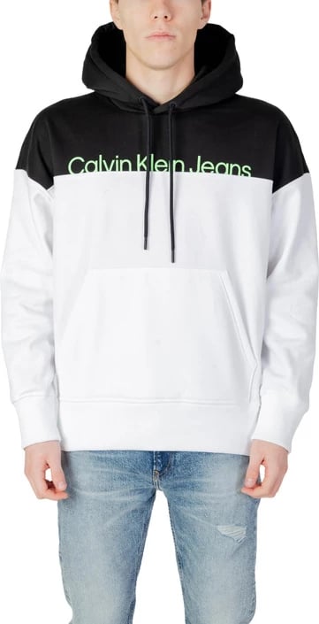 Duks për meshkuj Calvin Klein Jeans, i bardhë