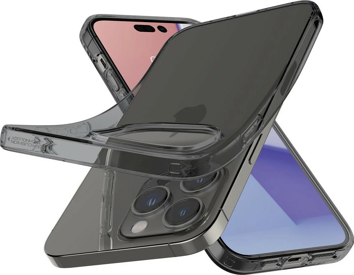 Mbështjellëse Spigen për celular Apple iPhone 13, transparente