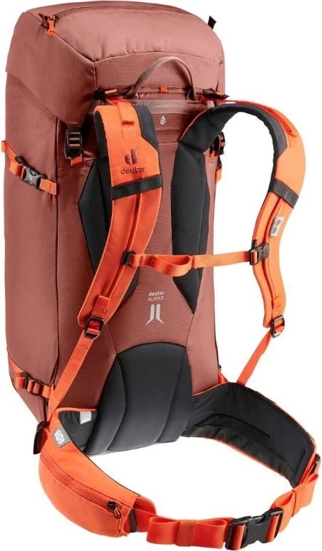 Çantë hiking Deuter Guide 34+8, REDWOOD-Papaya