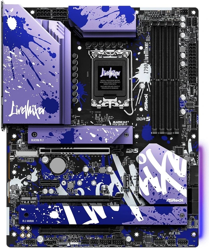 Pllakë amë Asrock Z790 LiveMixer, Intel Z790