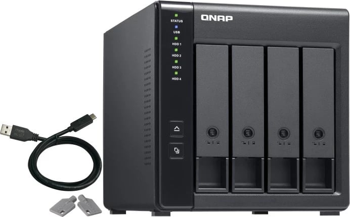 Server, QNAP TR-004, e zeze