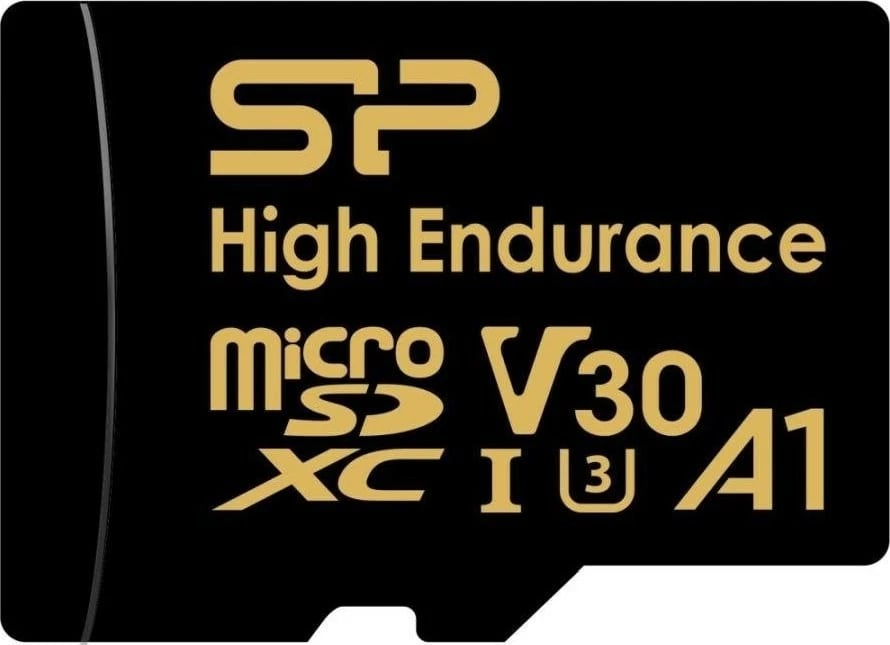 Kartë memorie Silicon Power microSDXC High Endurance 32GB V30, e zezë