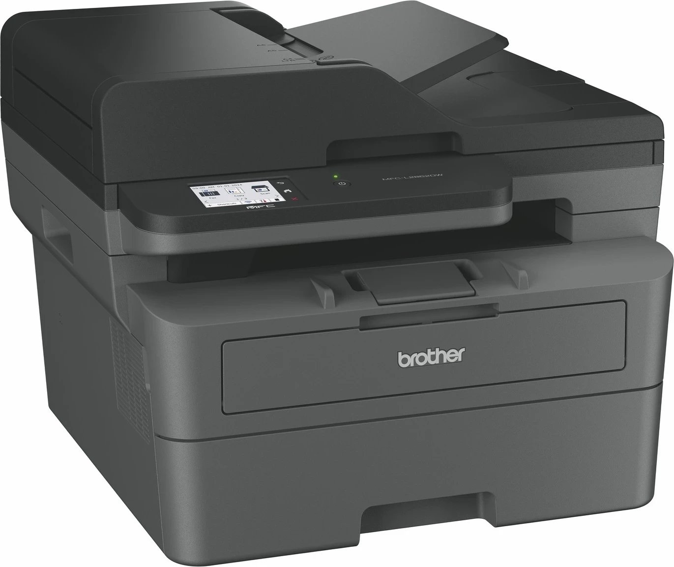 Printer Laserik Brother MFC-L2802DNAP1, me kapacitet të lartë, ngjyrë gri