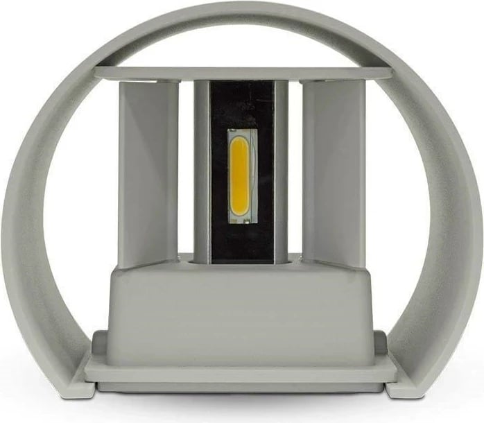 Dritë muri LED V-TAC VT-756, 6W, IP65, 4000K, Gri