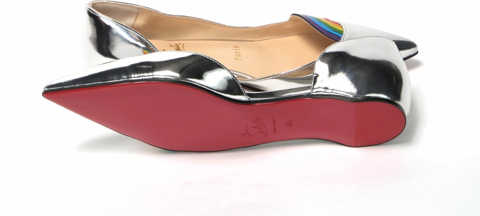 Këpucë për femra Christian Louboutin, argjend