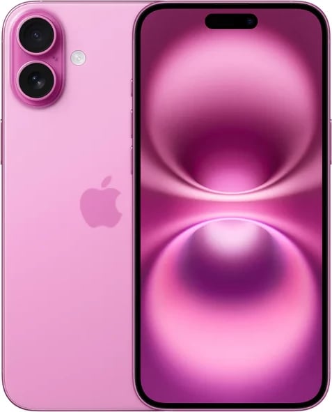 Apple iPhone 16, 6.1",  128GB, pink