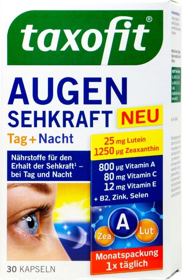 TAXOFIT AUGEN SEHKRAFT TAB 30