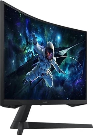 Monitori i Lojërave Samsung Odyssey G5, 32 inç, VA i Lakuar, QHD, 165Hz - i zi