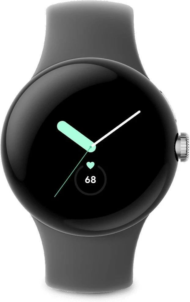 Smartwatch Google Pixel Watch 41 mm, AMOLED, 32 GB, Argjendtë