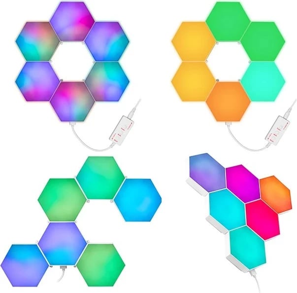 Llambat Hexagonale RGB Tracer Smart Hexagon TRAOSW47256