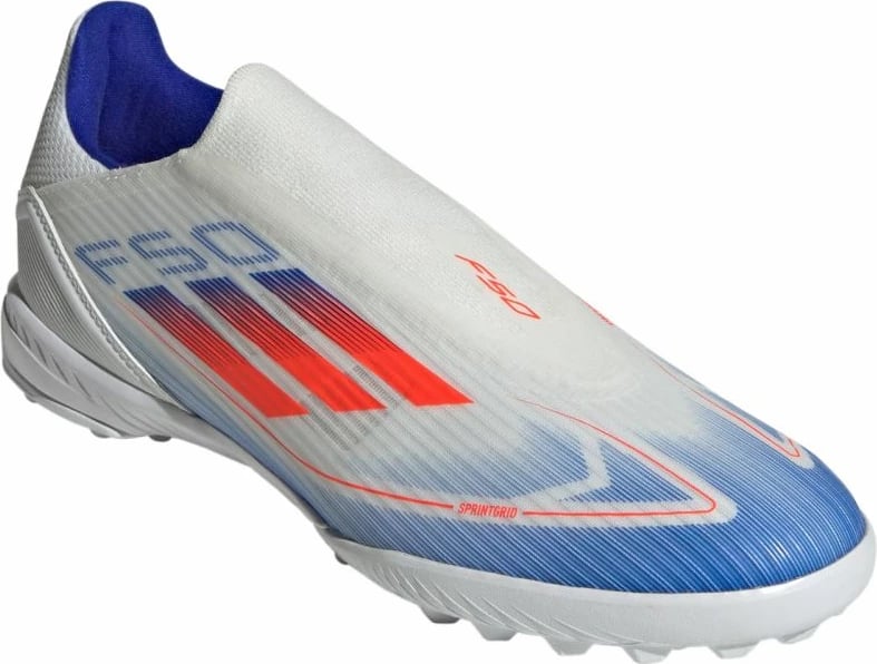 Atlete futbolli adidas, të bardha/ kaltërta