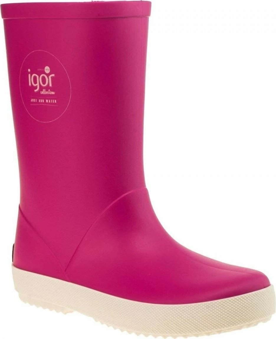 Çizme për fëmijë Igor Splash Nautico, fuchsia