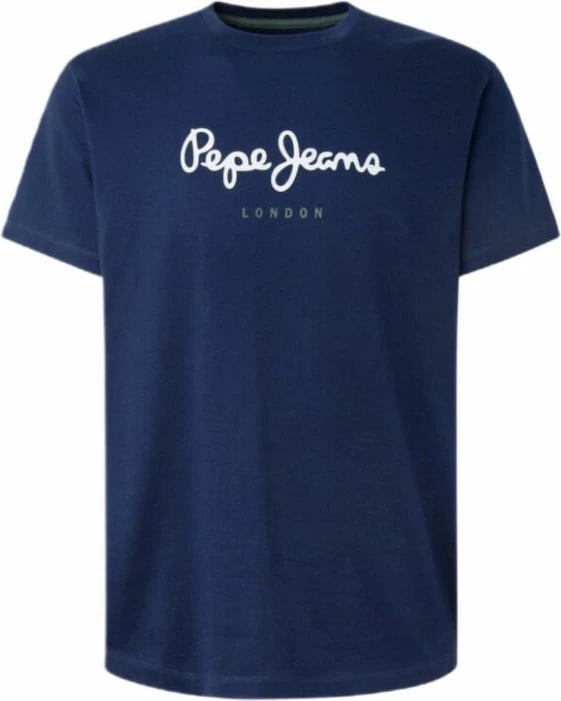 Maicë Pepe Jeans Eggo Regular për meshkuj, blu e errët