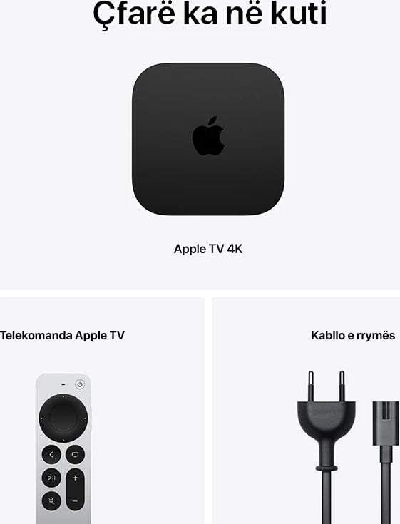 Apple TV 4K ( 3rd generation) 128GB, Wi-Fi + Ethernet