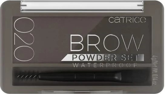 Hije për vetulla Catrice, Brow Powder Waterproof, Ash Brown no.020, 4g