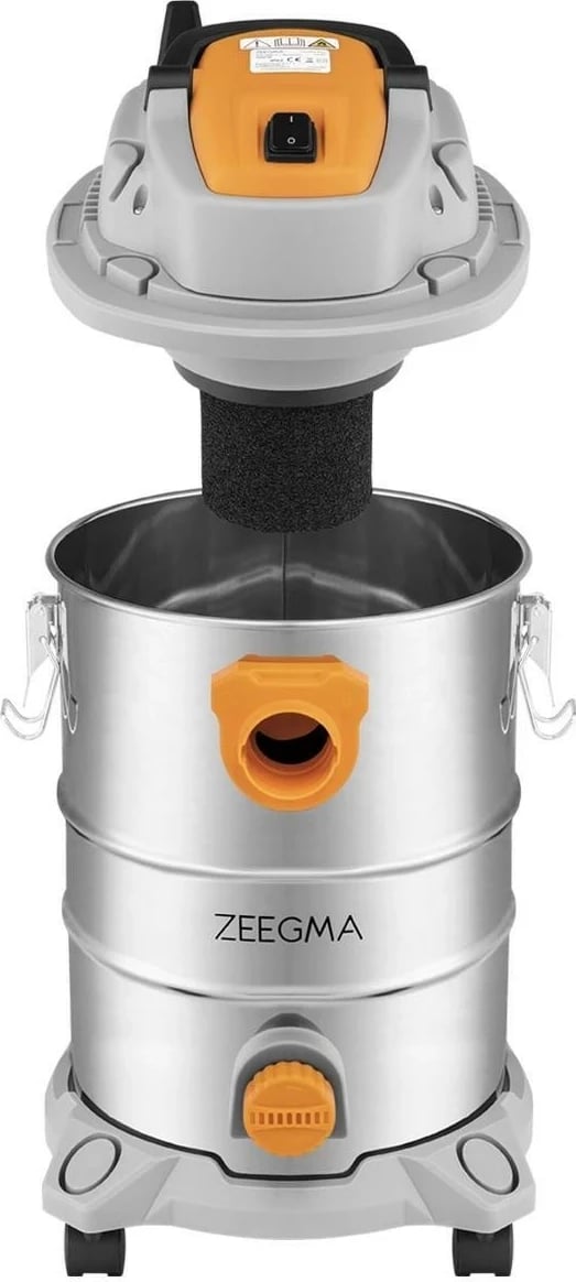 Fshesë industriale Zeegma Zonder Pro Multi, 25L, 2400W, argjendtë