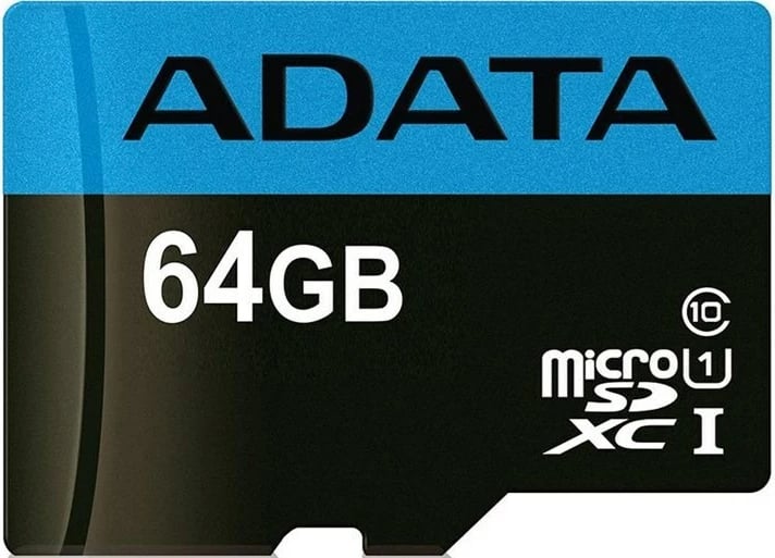 Kartë memorie Adata microSDHC, 64GB, Klasa 10