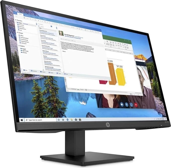 Monitor HP M27ha, 27", Full HD, i zi