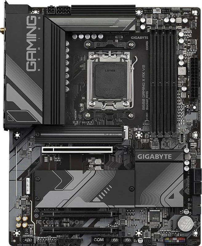 Pllakë amë Gigabyte B650 GAMING X AX V2, e zezë