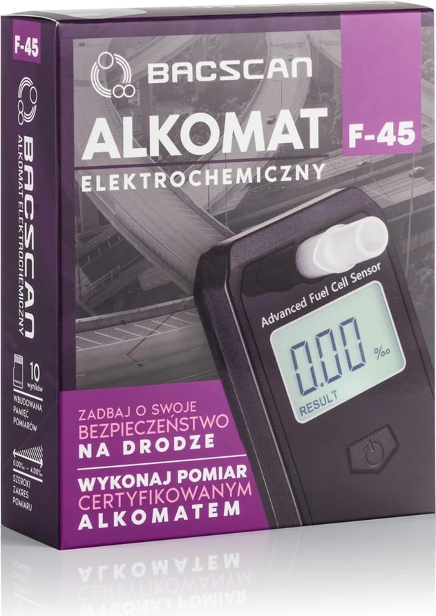 Alkool tester BACscan F-45, 0 - 4%, E zezë