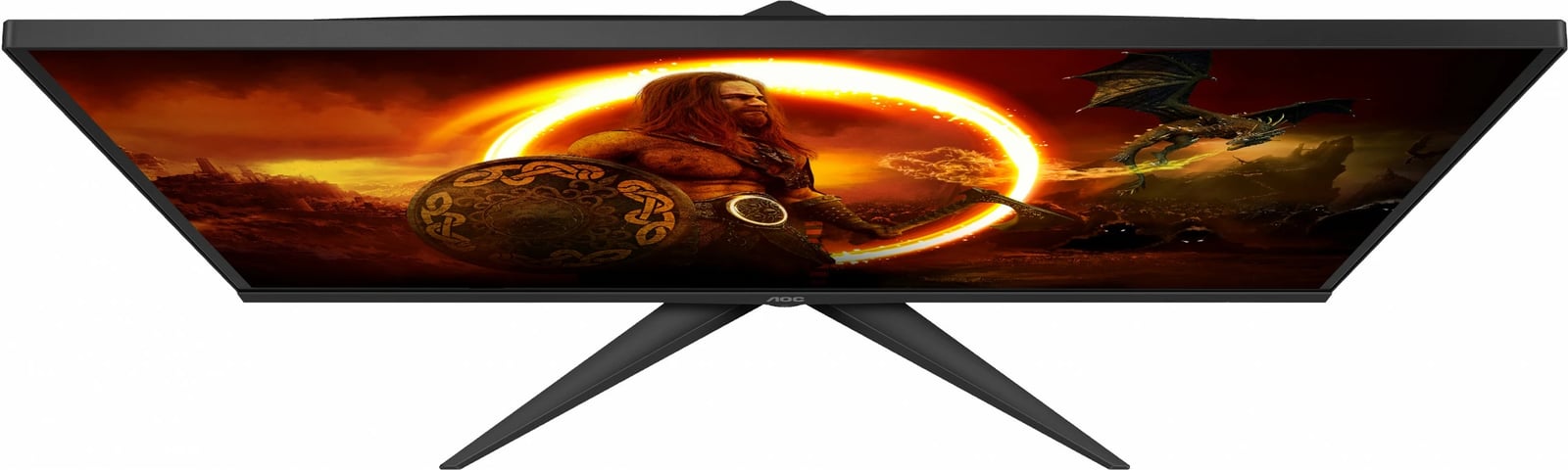 Monitor gaming AOC 24G2SAE/BK, 23.8", Full HD, 1 ms, i zi, i kuq