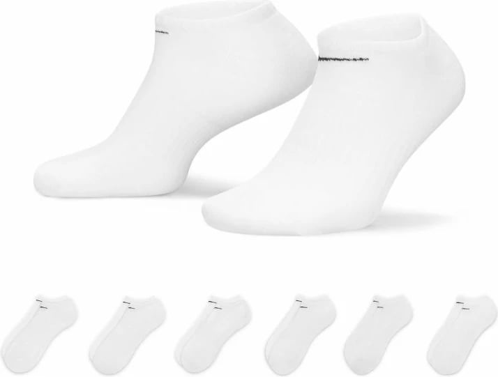 Çorape për stërvitje, Nike, 6 copë, të bardha
