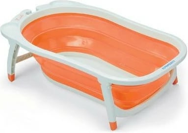 Vaskë e butë Orange bellows space-saving tray