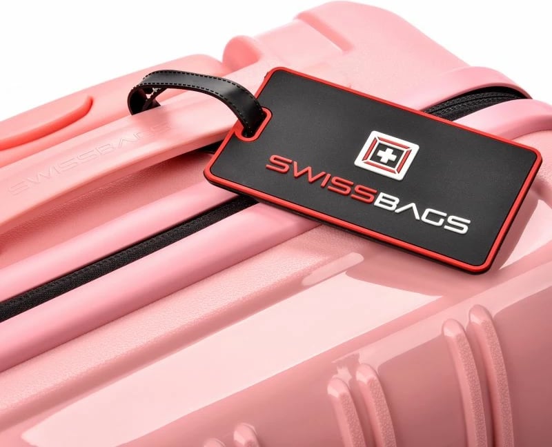 Valixhe kabine për femra SwissBags, rozë