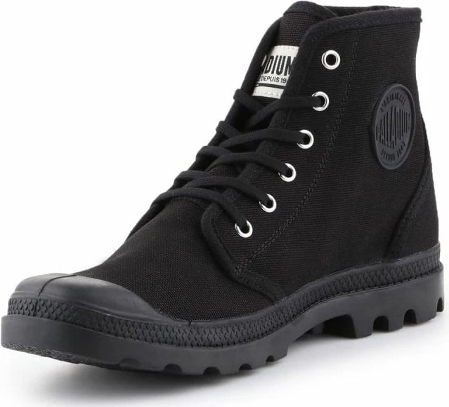 Këpucë Palladium Pampa Hi Original W për femra, të zeza