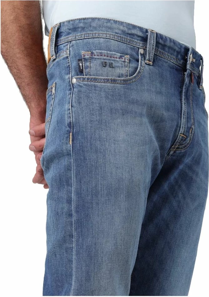 Jeans Tramarossa për meshkuj, të kaltër