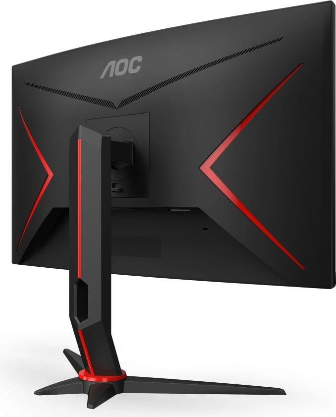 Monitor AOC CQ27G2S/BK, 27", Quad HD, 165Hz, i zi, i kuq