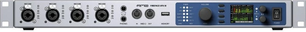 Interfejs audio RME Fireface UFX III, USB, Blu