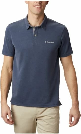 Polo për meshkuj Columbia, blu marine