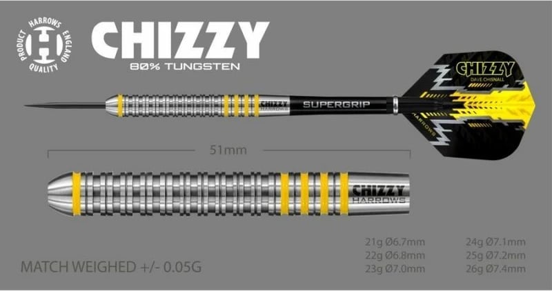 Shigjeta për darts Harrows Chizzy, për meshkuj dhe femra