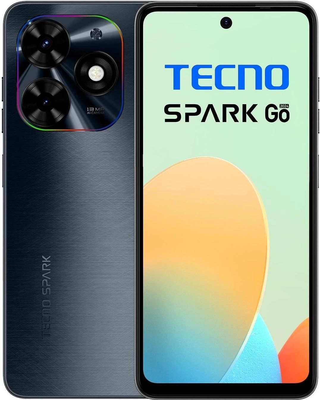 Celular TECNO SPARK Go 2024, 4/64GB, Gravity Black