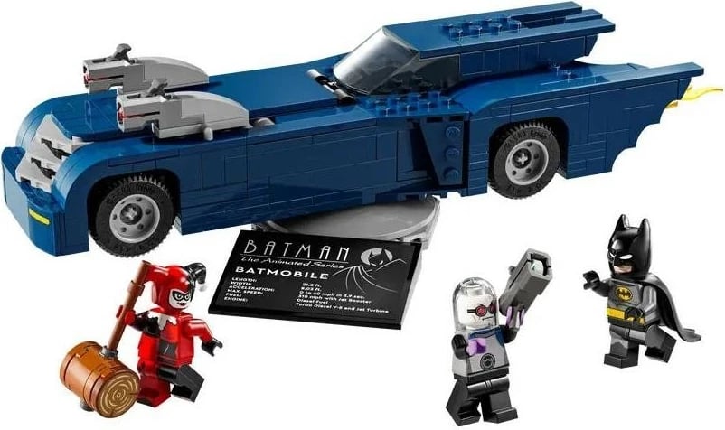 Set LEGO Super Heroes 76274 Batman me Batmobile kundër Harley Quinn dhe Mr. Freeze