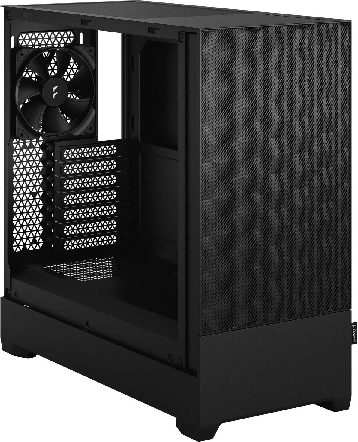 Kasë Fractal Design Pop Air, Midi Tower, e zezë, panel anësor transparent