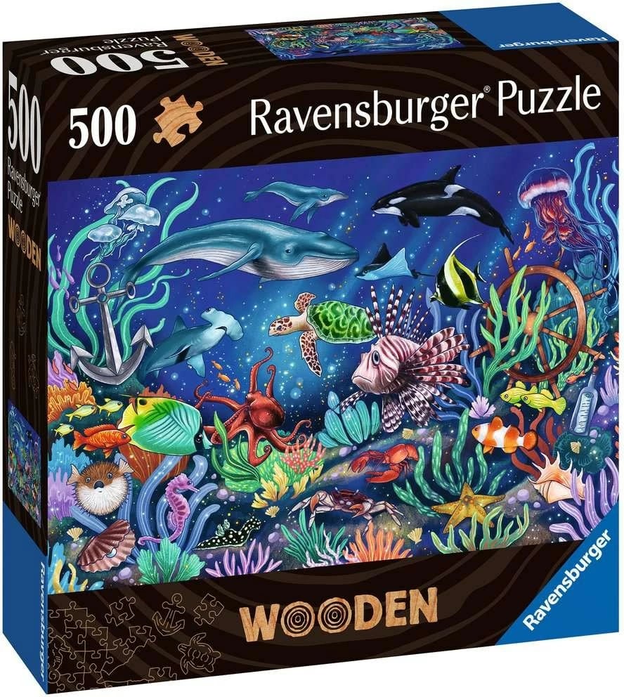 Puzzle Ravensburger 17515, 500 copë, Kafshë, Druri