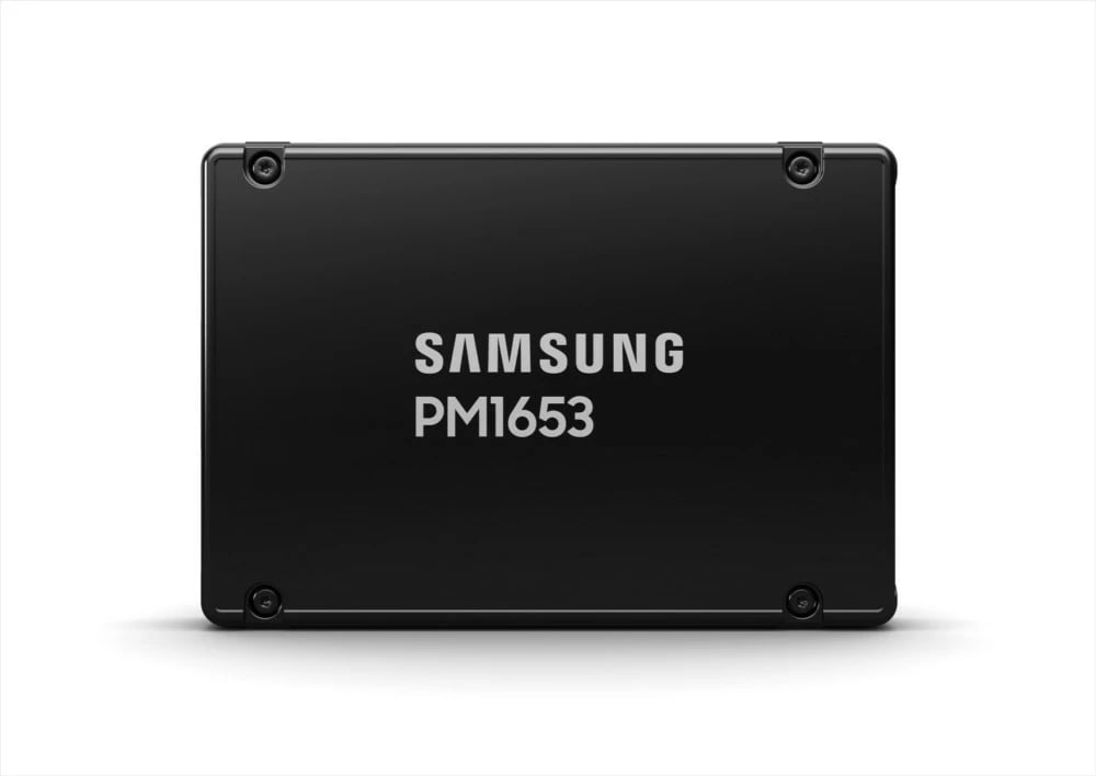 SSD Samsung PM1653, 960 GB, 2.5", 4200 MB/s, 24 Gbit/s