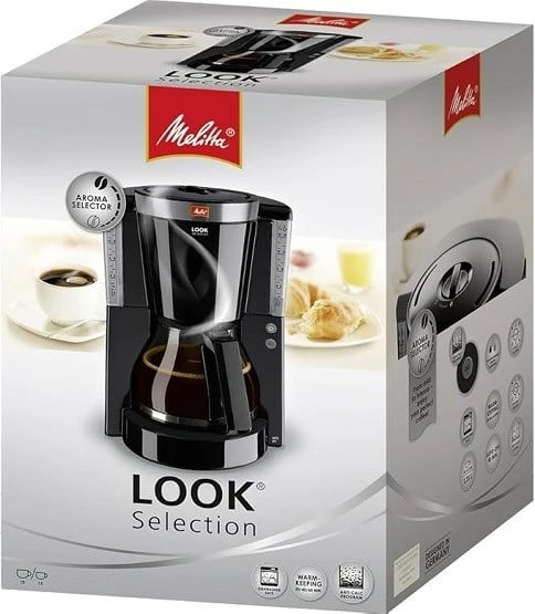 Aparat kafeje Melitta Look IV Select 1011-04, e zezë