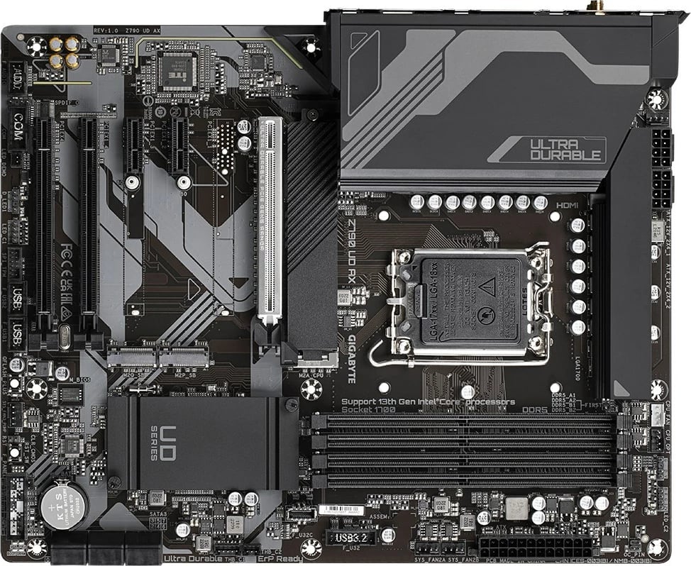 Pllakë amë Gigabyte Intel Z790 LGA,  LGA 1700