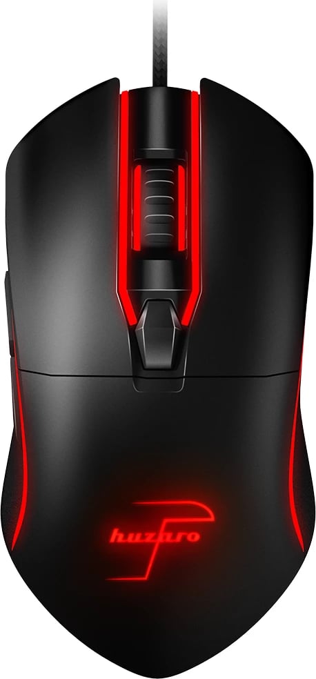 MOUSE GAMING HUZARO HZ-SHOT 1.5 | 6D 10000DPI RGB  I ZI