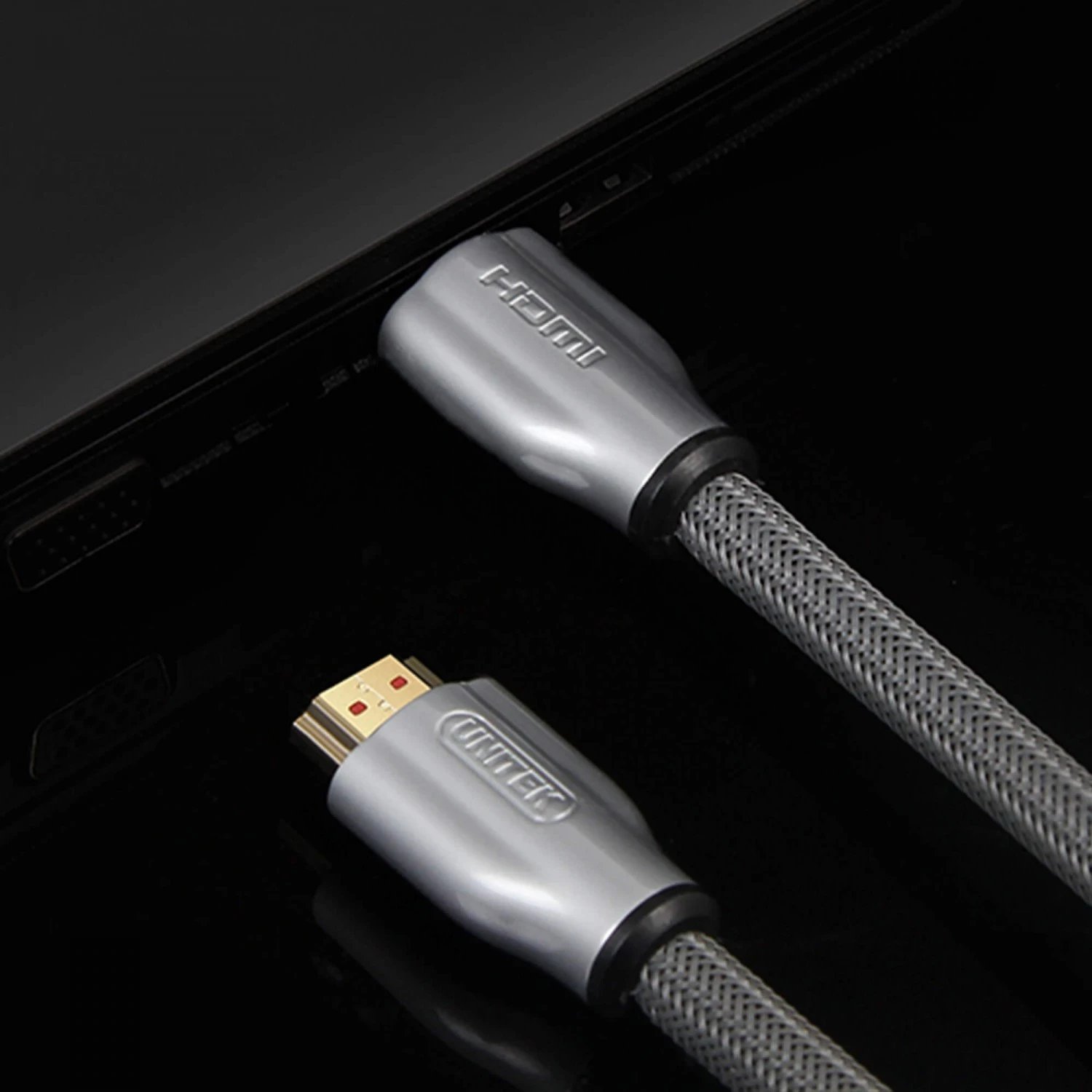 Kabllo HDMI Unitek, 10m, gri