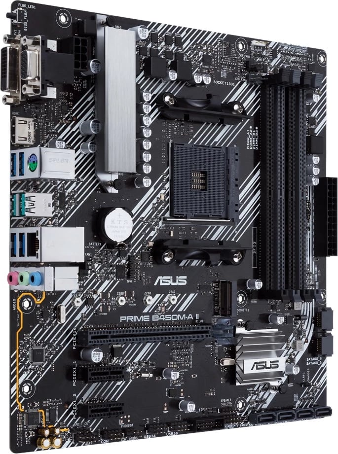 Pllakë amë ASUS Prime B450M-A II, Socket AM4, micro ATX