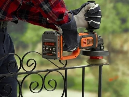 Shlifues këndor Black&Decker BCG720N, 18V pa bateri dhe karikues