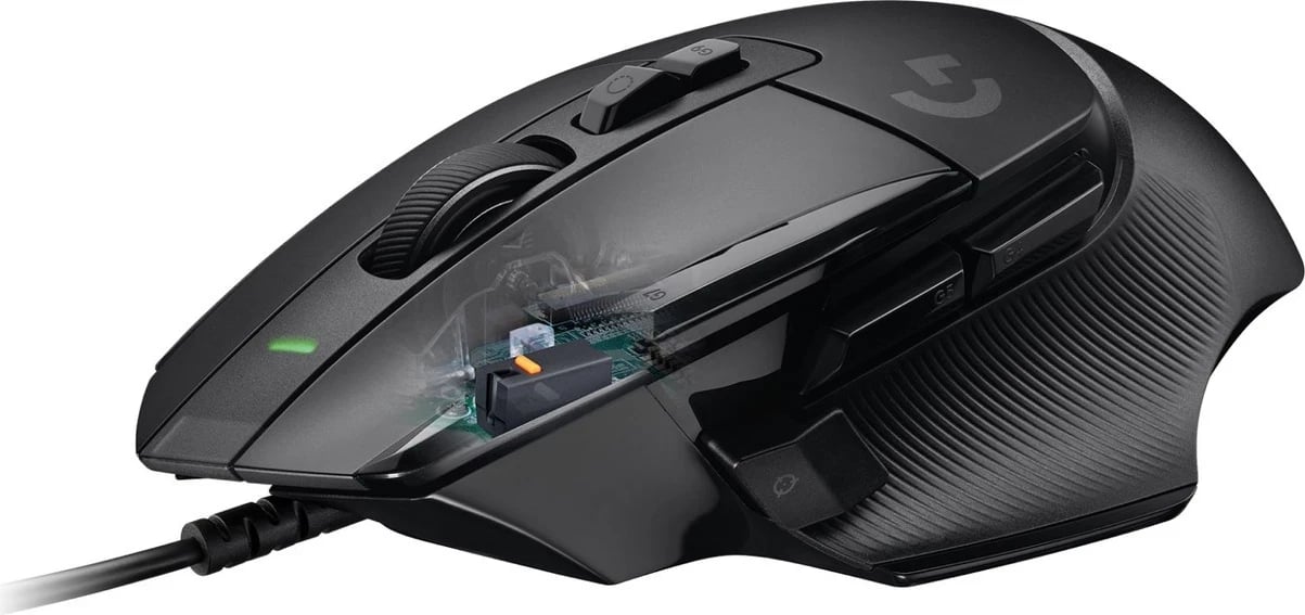 Mausi për lojëra Logitech G502 X, i zi