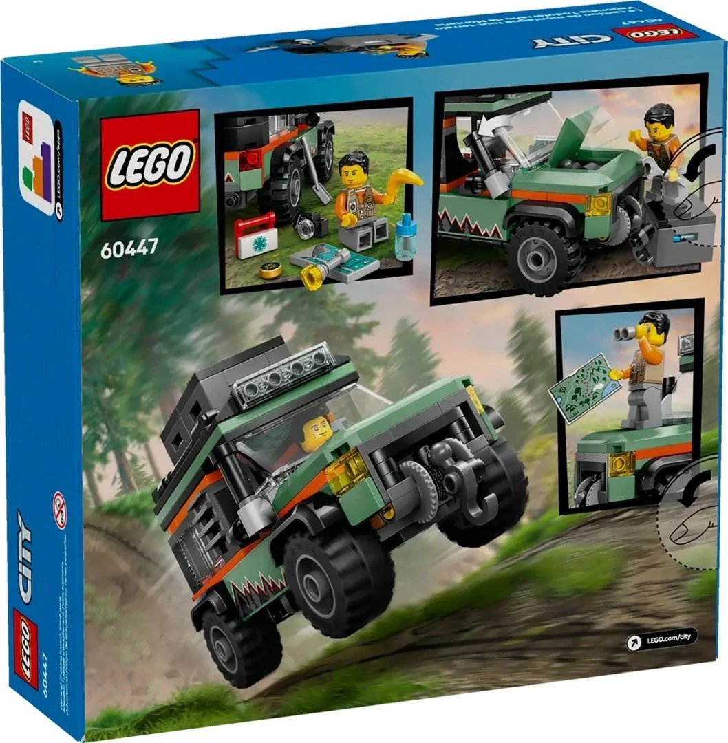 Set LEGO City 60447 Off-Road 4x4 Mountain Truck