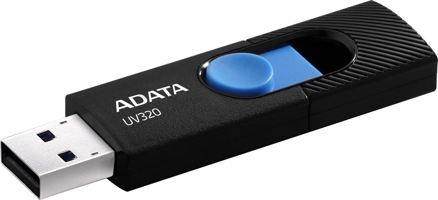 ADATA UV320 128 GB USB 3.2 Gen1 e zezë dhe blu