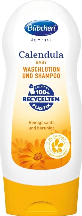 Larës-losion & shampon për bebe Bubchen Calendula,  230 ml